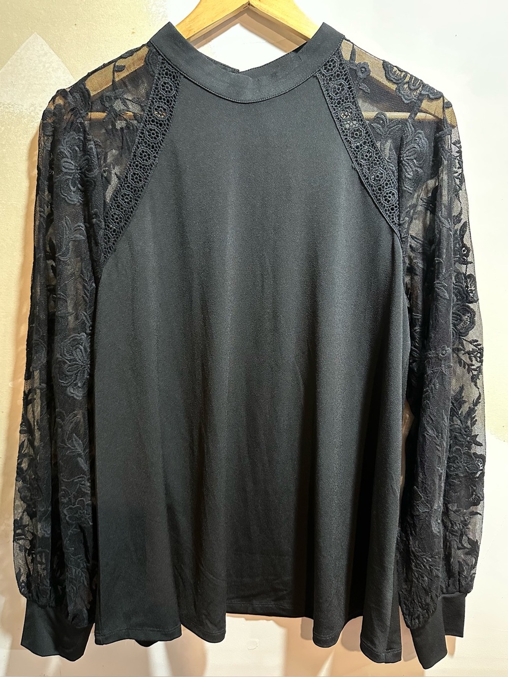 Torrid Lace Sleeve Top